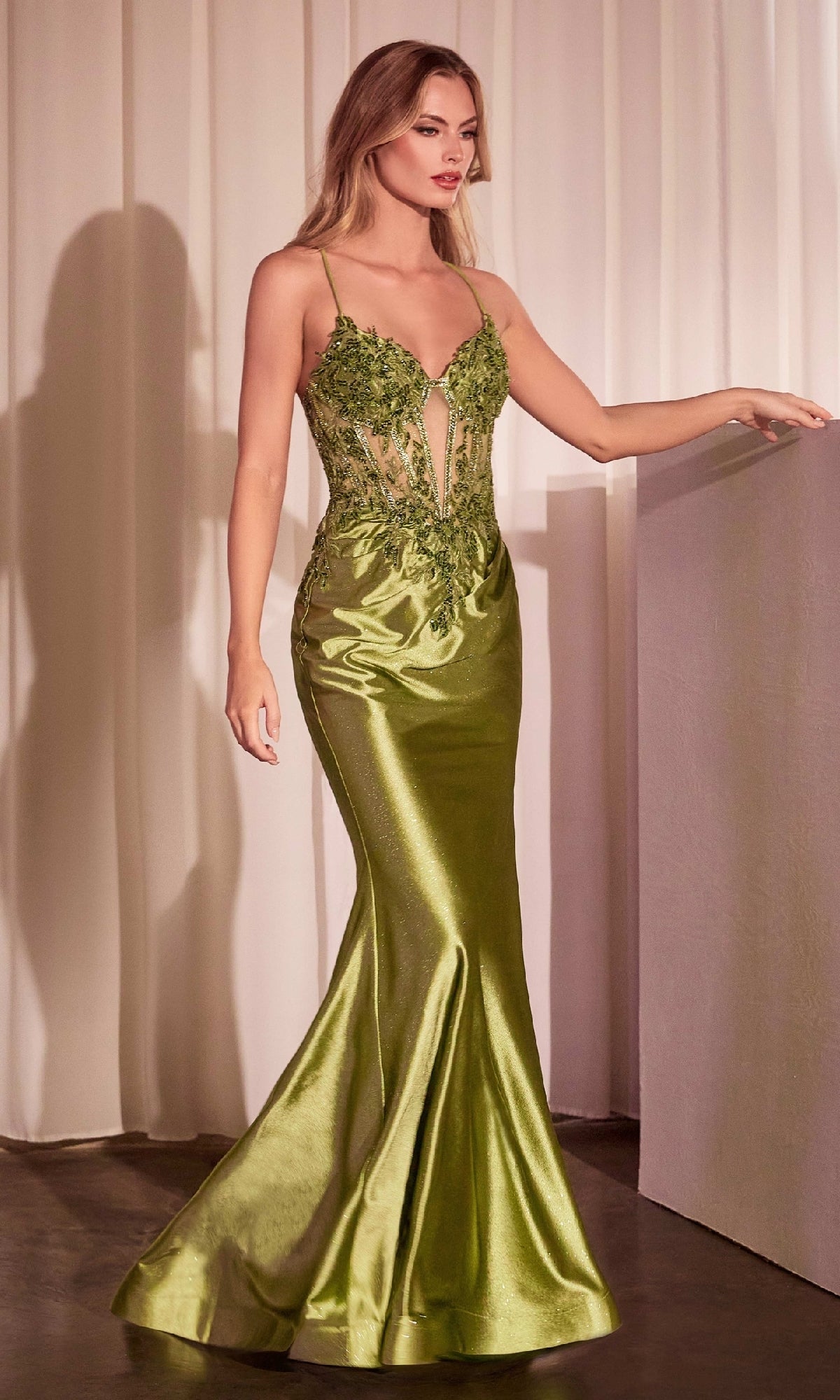 Greenery Ladivine Long Formal Dress CC2401
