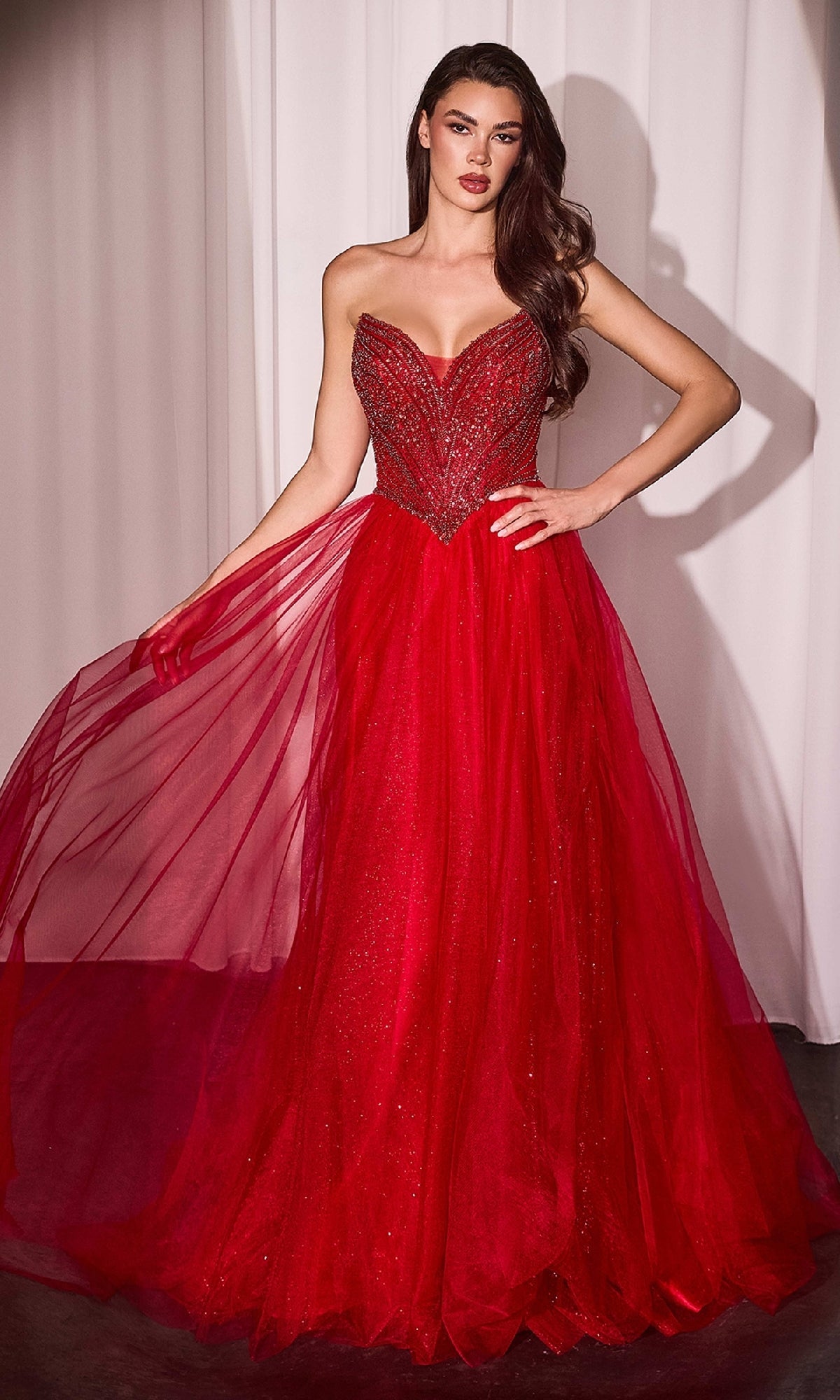 Ladivine Long Formal Dress CC415