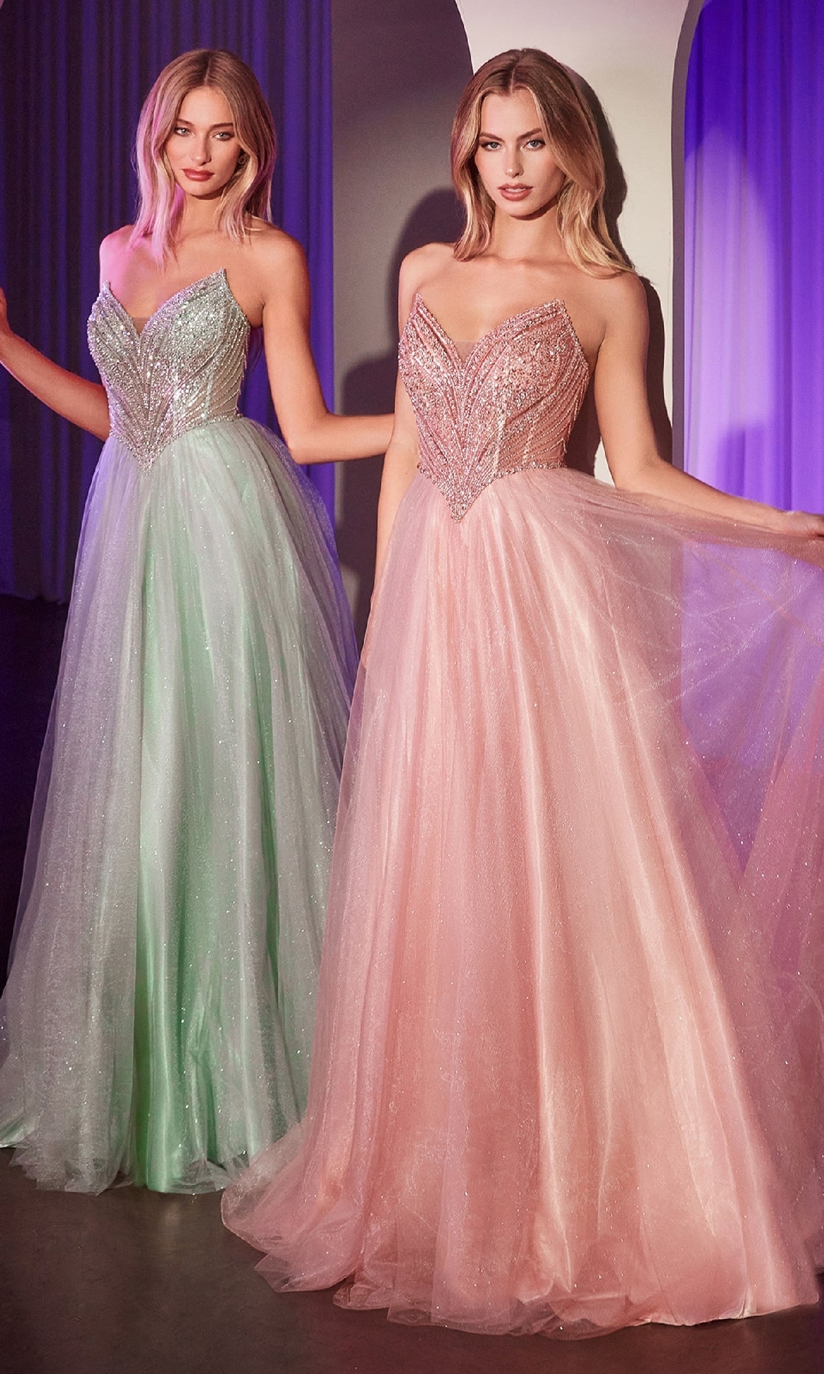 Ladivine Long Formal Dress CC415