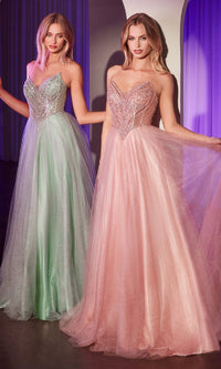 Ladivine Long Formal Dress CC415