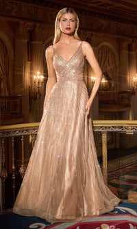 Ladivine Long Formal Dress CC474 - Image