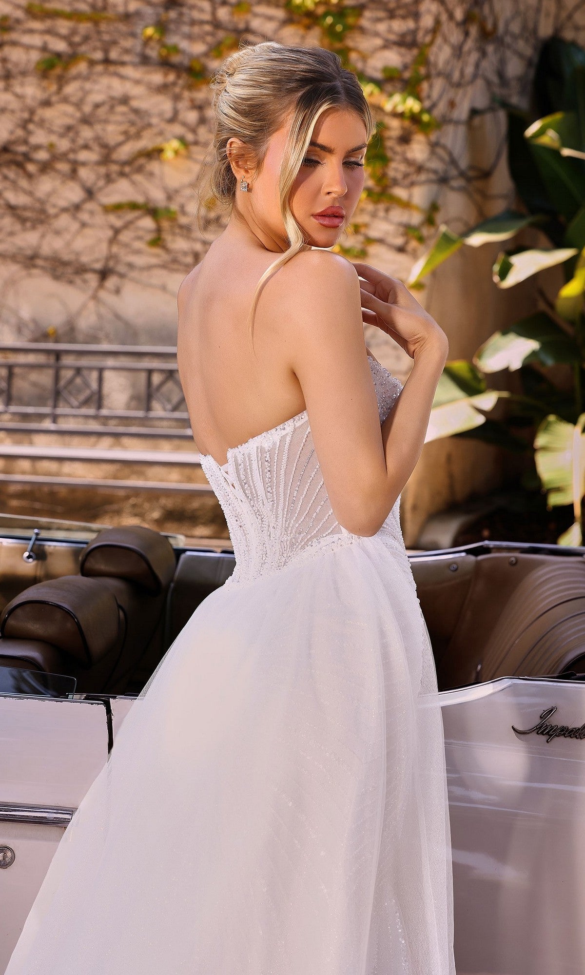 Ladivine Long Formal Dress CC492W