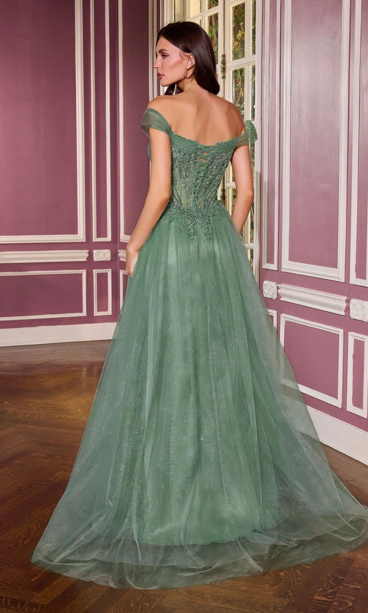 Ladivine Long Prom Dress cc493 - Image