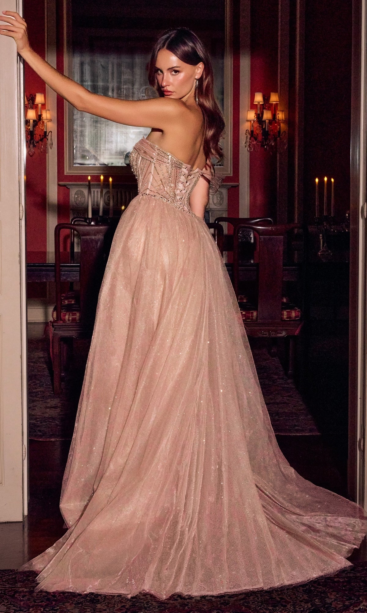 Ladivine Long Prom Dress CC506