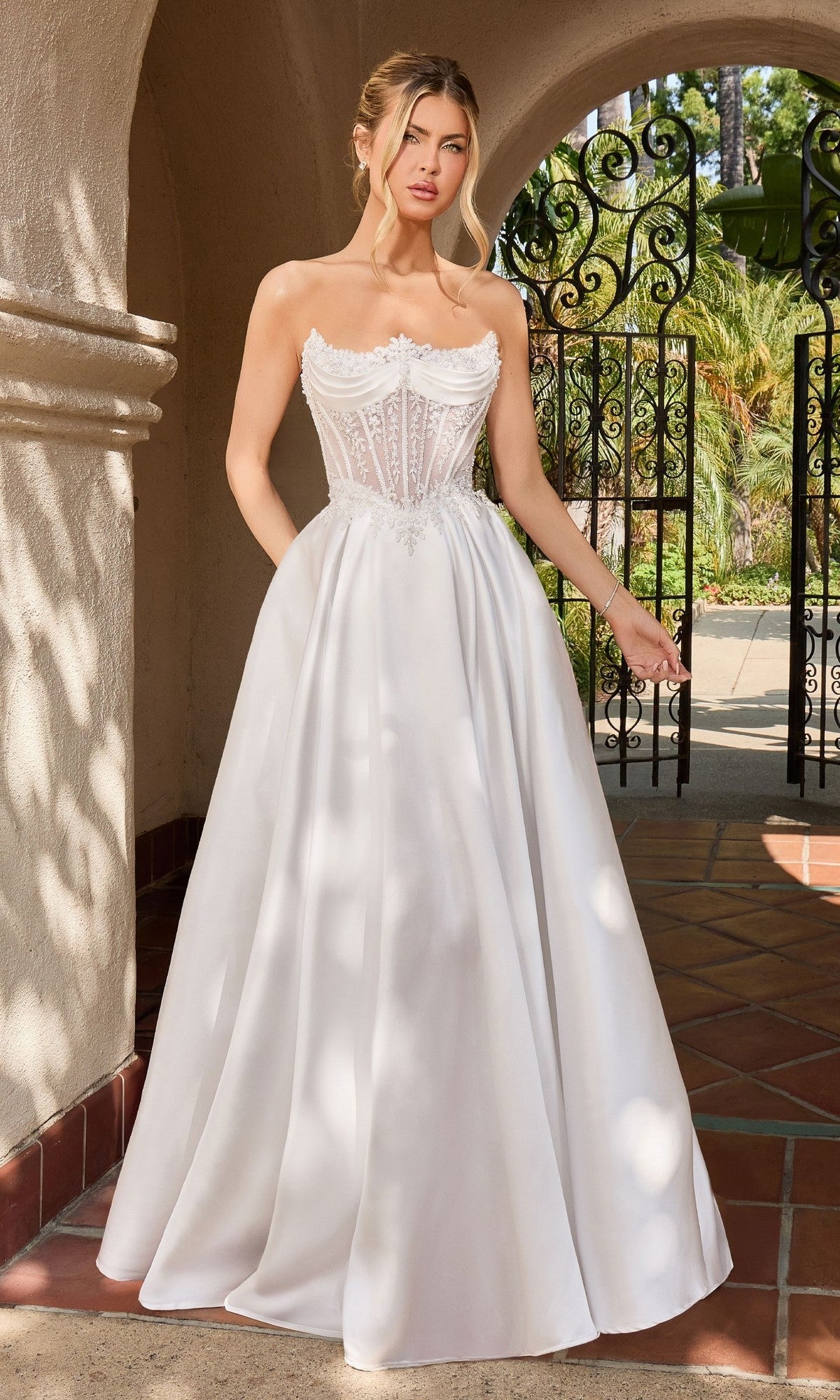 Ladivine Long Wedding Dress CC511W