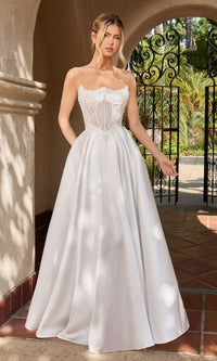 Ladivine Long Wedding Dress CC511W
