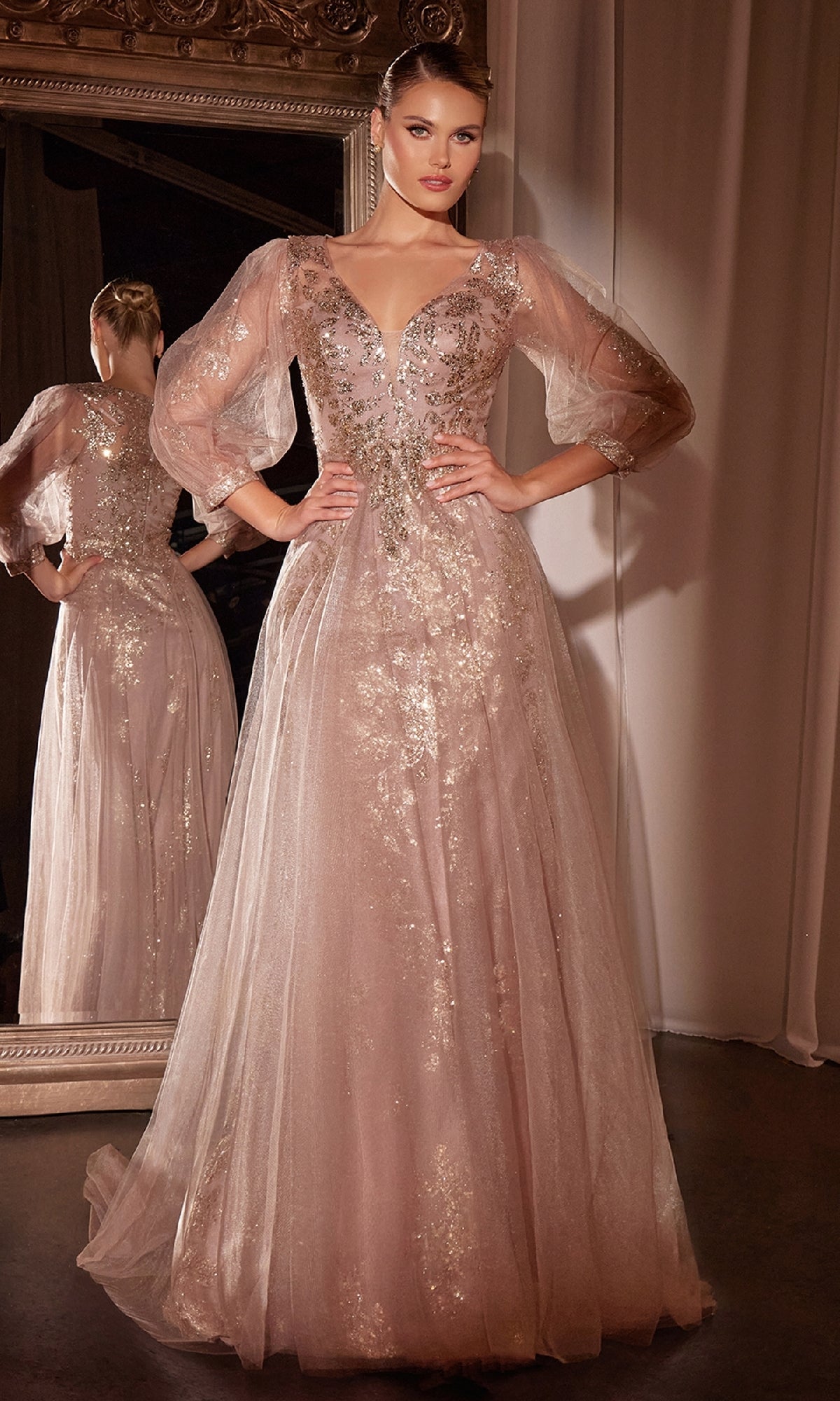 Long Formal Dress CD0102 by Ladivine Long Formal Dress CD0102 by Ladivine