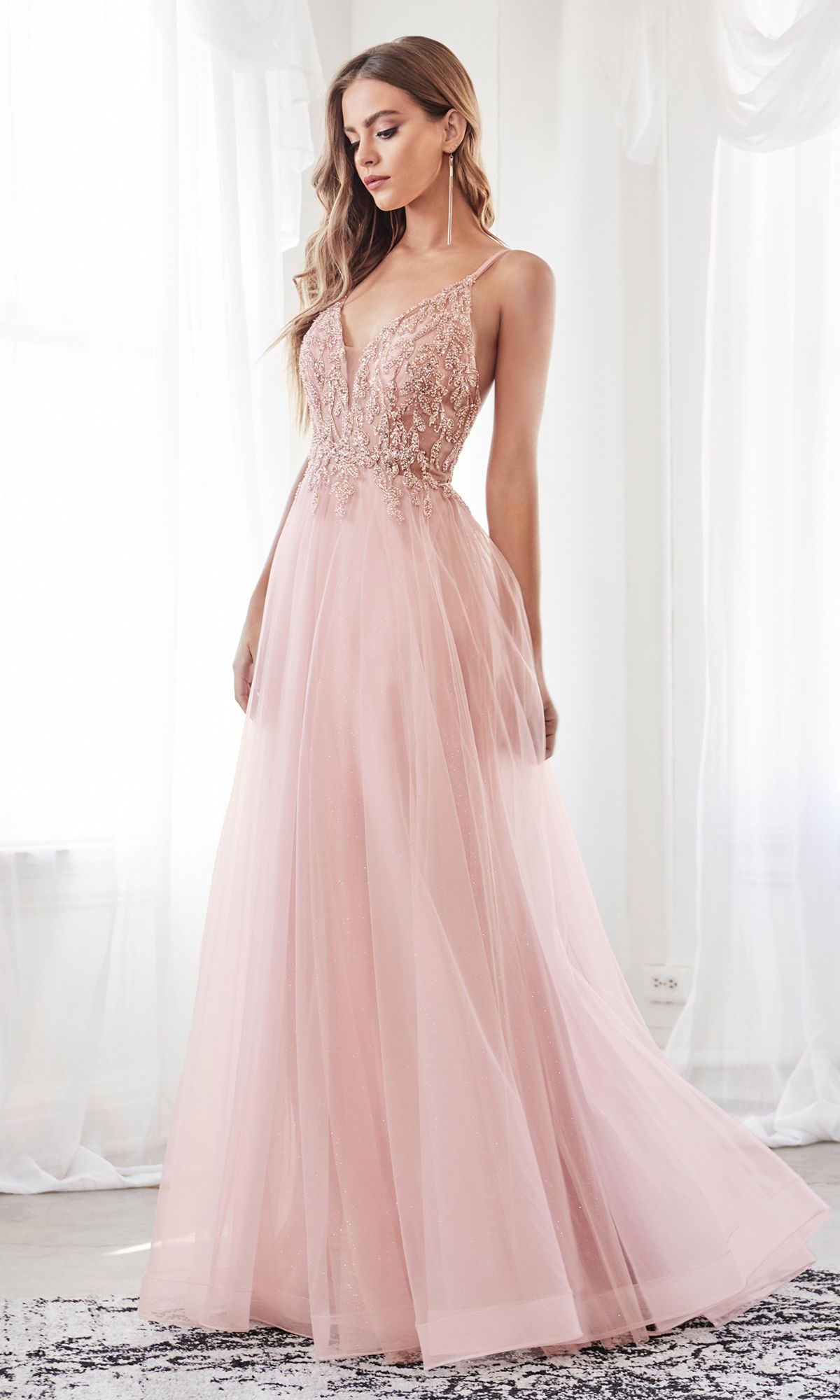 Blush Ladivine Long Formal Dress CD0154