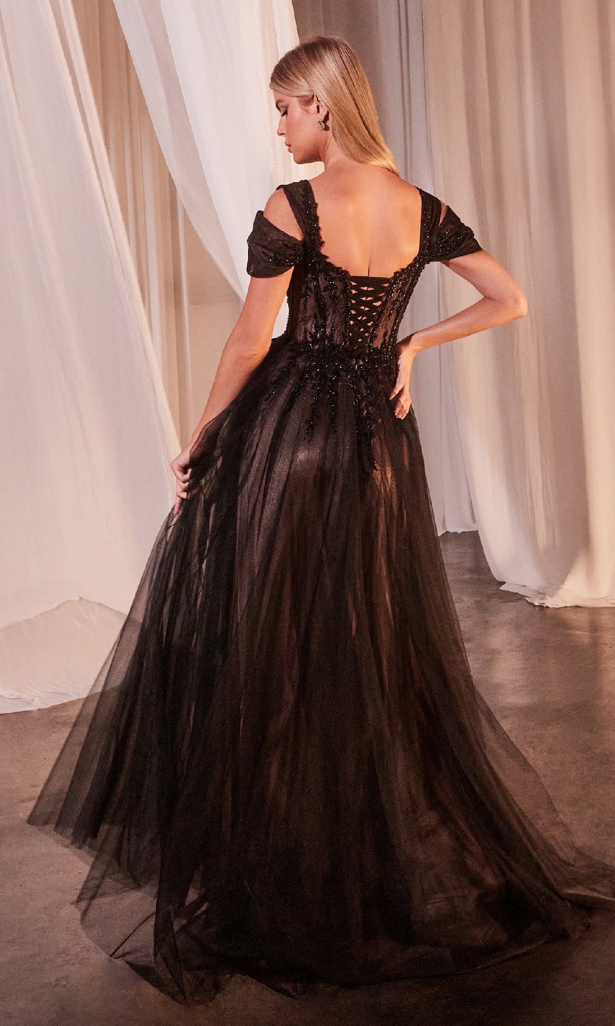 Ladivine Long Formal Dress CD0237