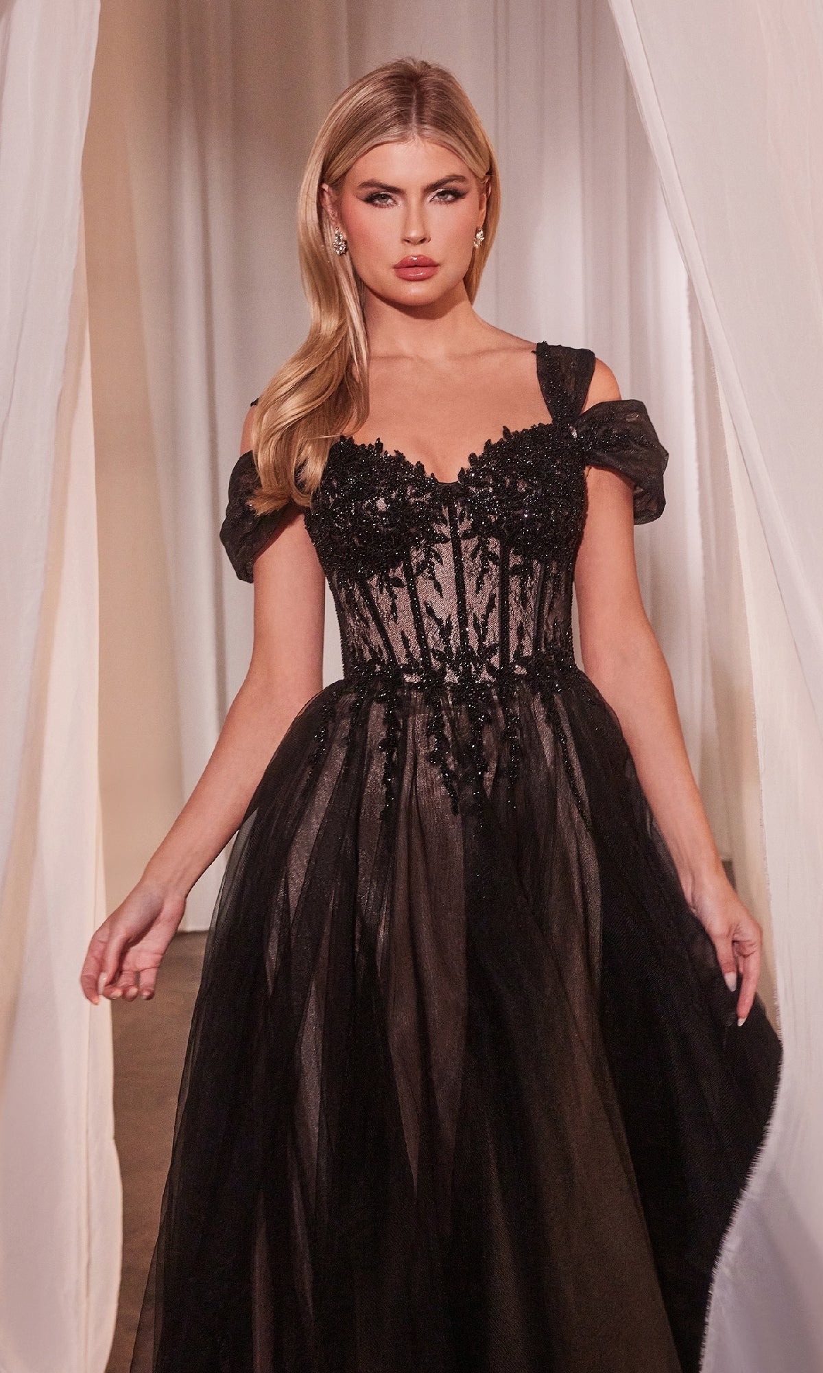 Ladivine Long Formal Dress CD0237