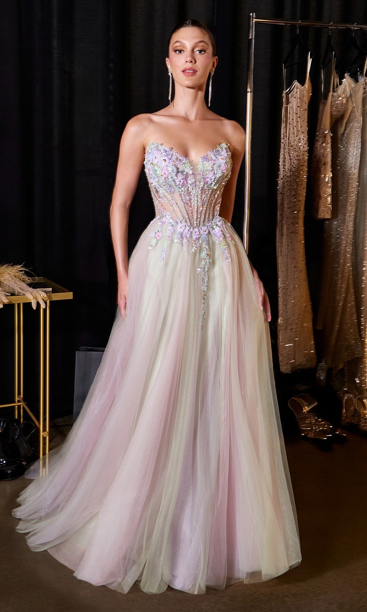 Ladivine Long Prom Dress CD2418
