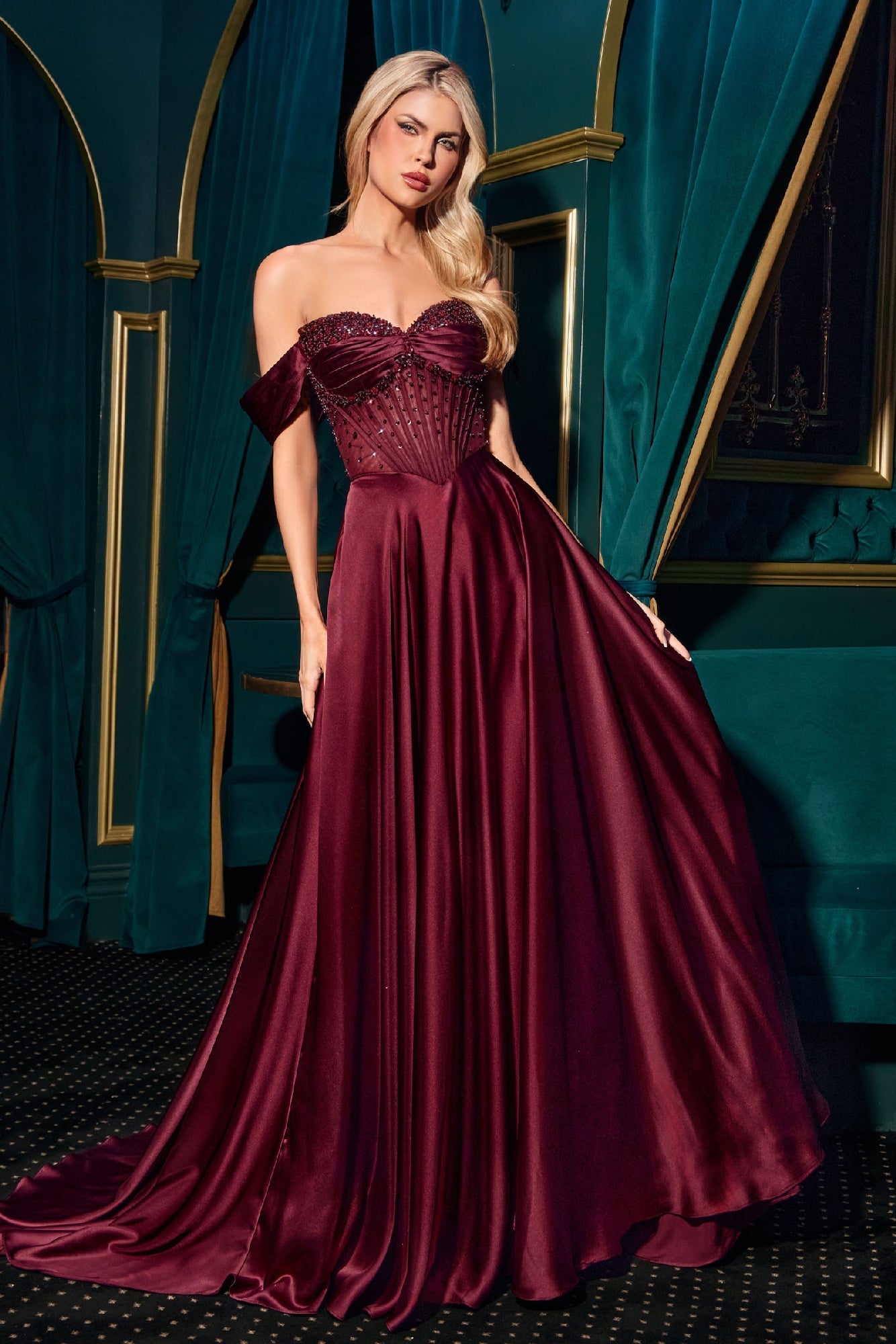 Ladivine Long Prom Dress CD297