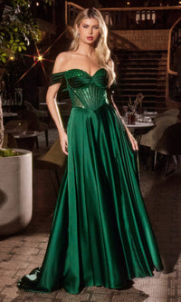 Emerald Ladivine Long Prom Dress CD297