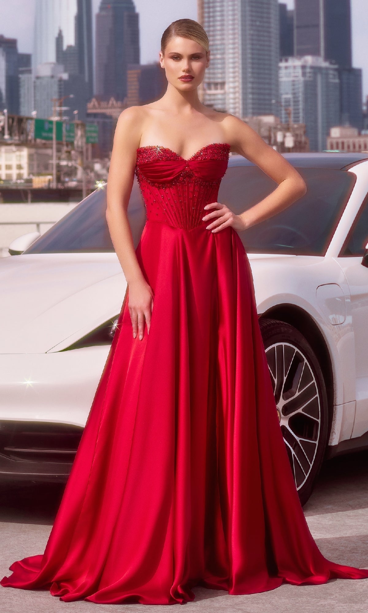 Ladivine Long Prom Dress CD297