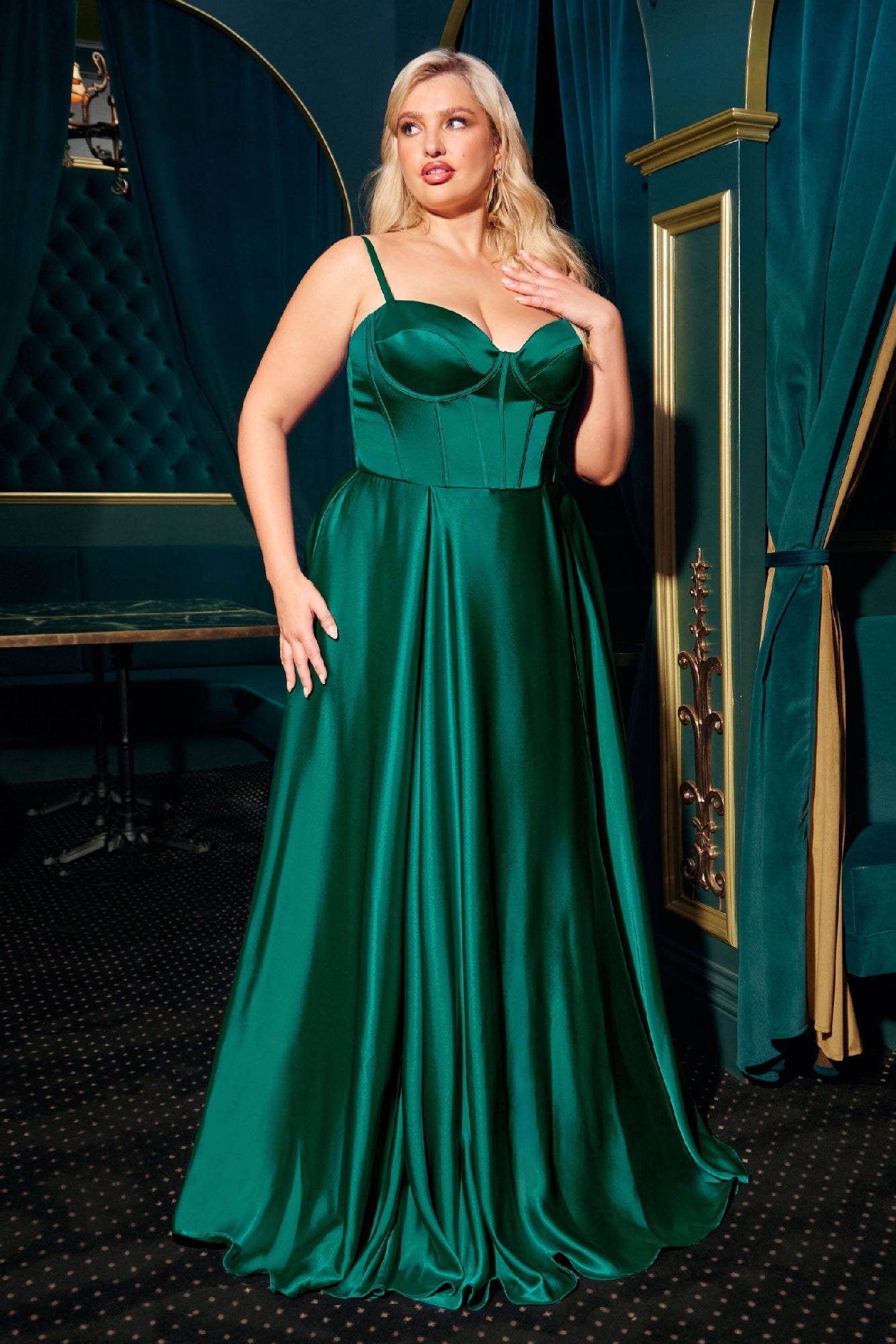 Emerald Ladivine Long Formal Dress cd337c