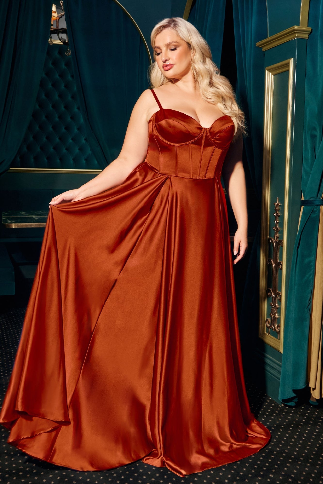 Sienna Ladivine Long Formal Dress cd337c