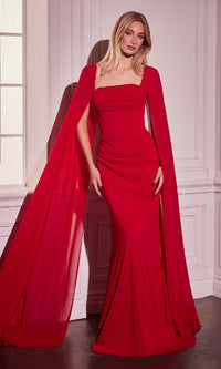 Red Ladivine Long Formal Dress CD356