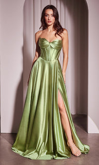 Greenery Ladivine Long Formal Dress CD378