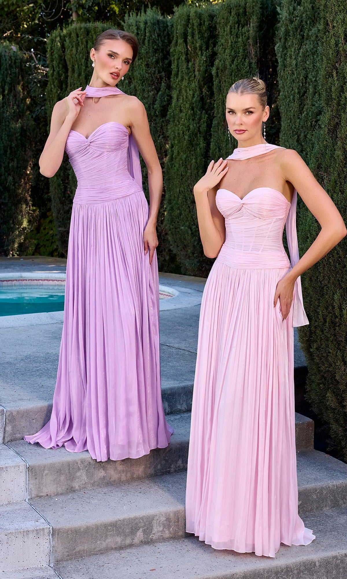 Long Prom Dress cd414 by Ladivine Sienna Rose / 8