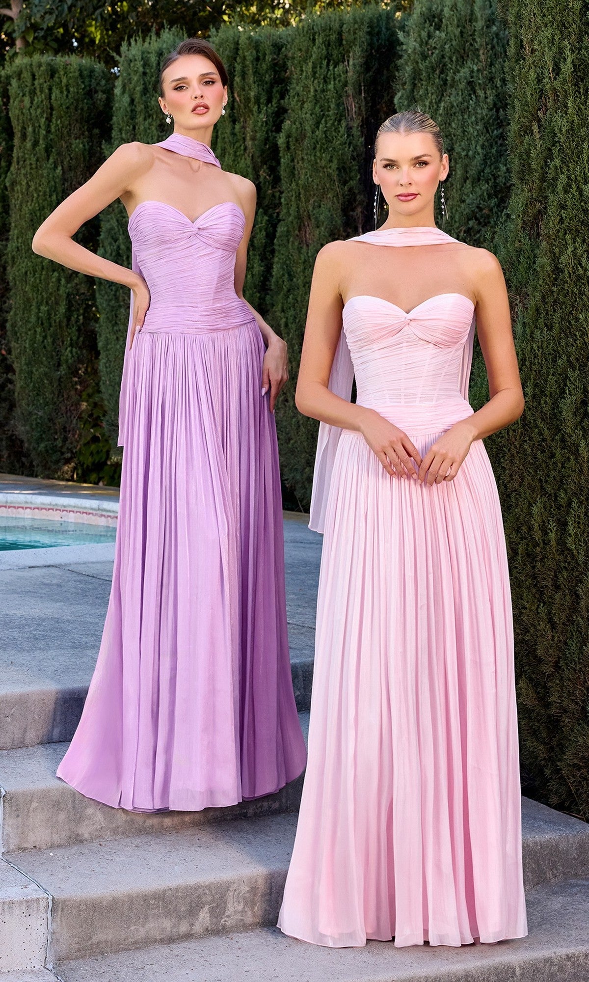 Long Prom Dress cd414 by Ladivine Light Pink / 14 Long Prom Dress cd414 by Ladivine Light Pink / 14