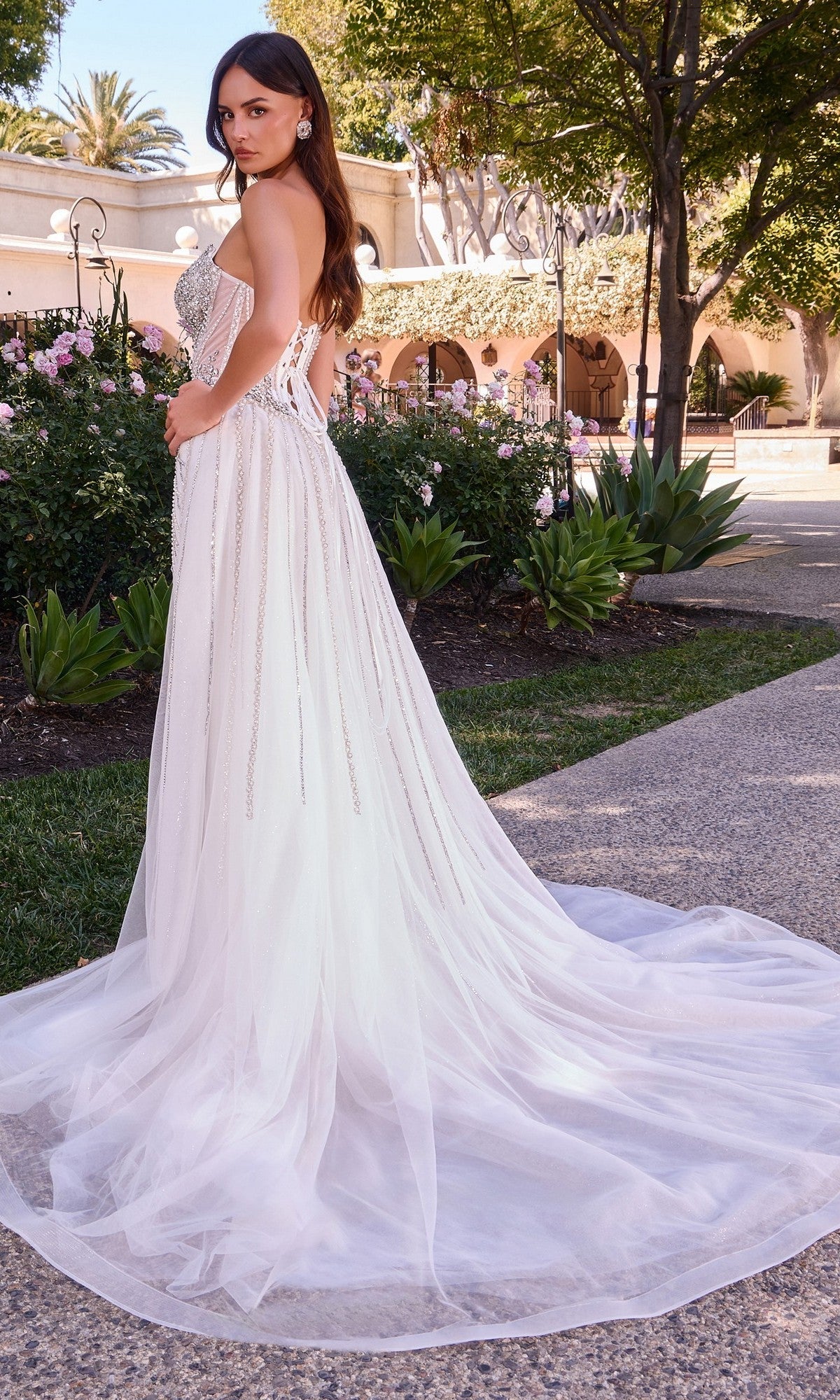 Ladivine Long Formal Dress CD643W