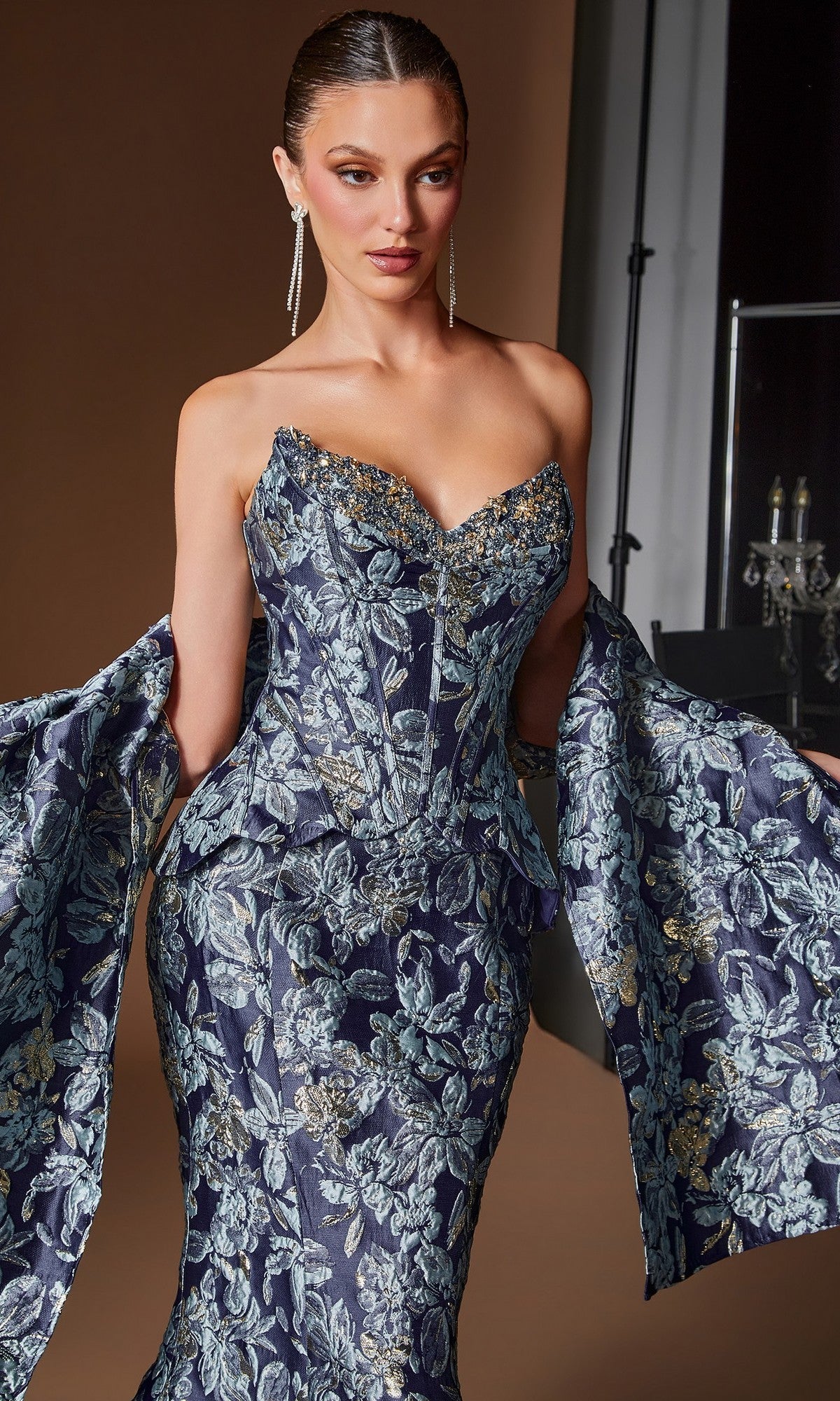 Ladivine Long Formal Dress CD655