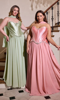 Sage Ladivine Long Formal Dress CD668C - Image