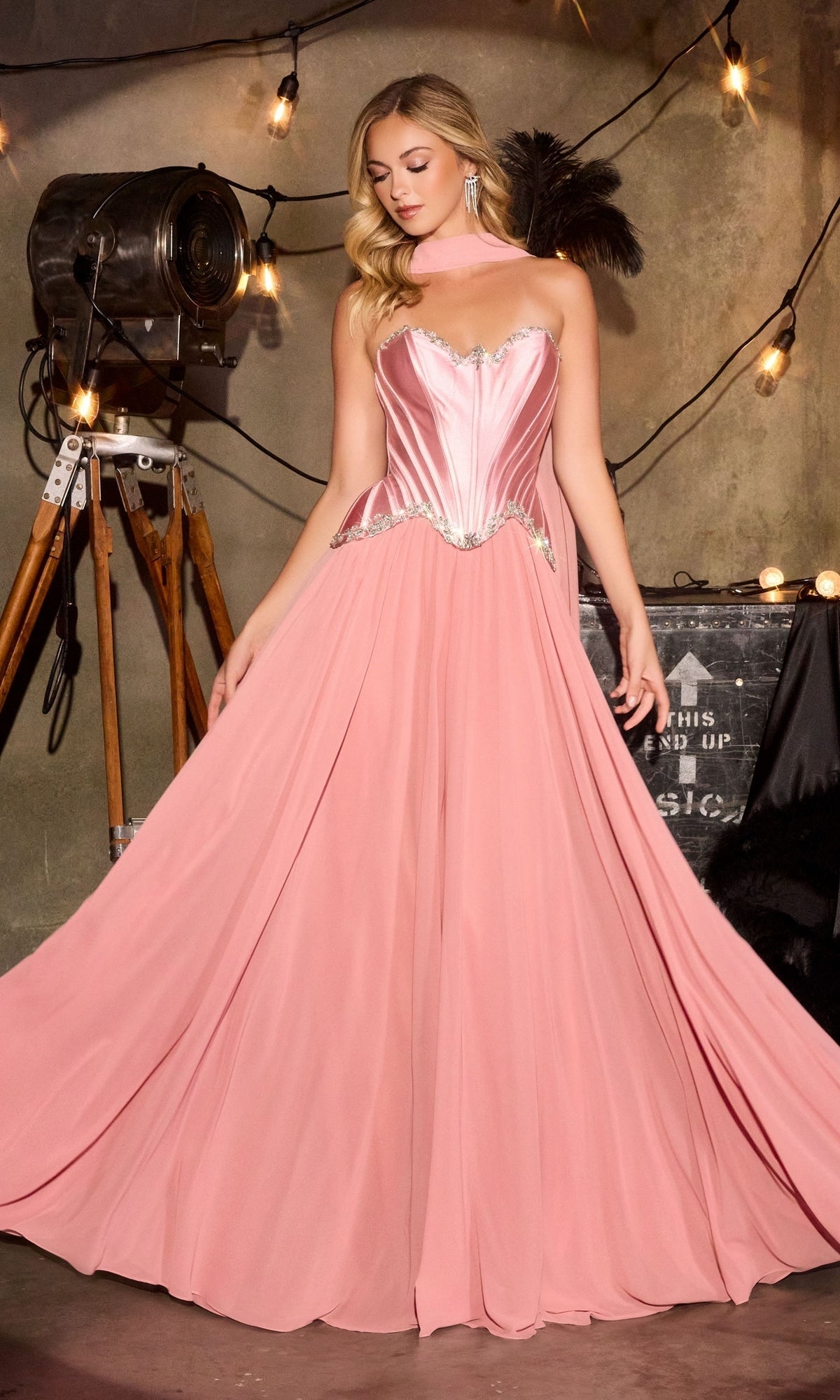 Ladivine Long Prom Dress CD668