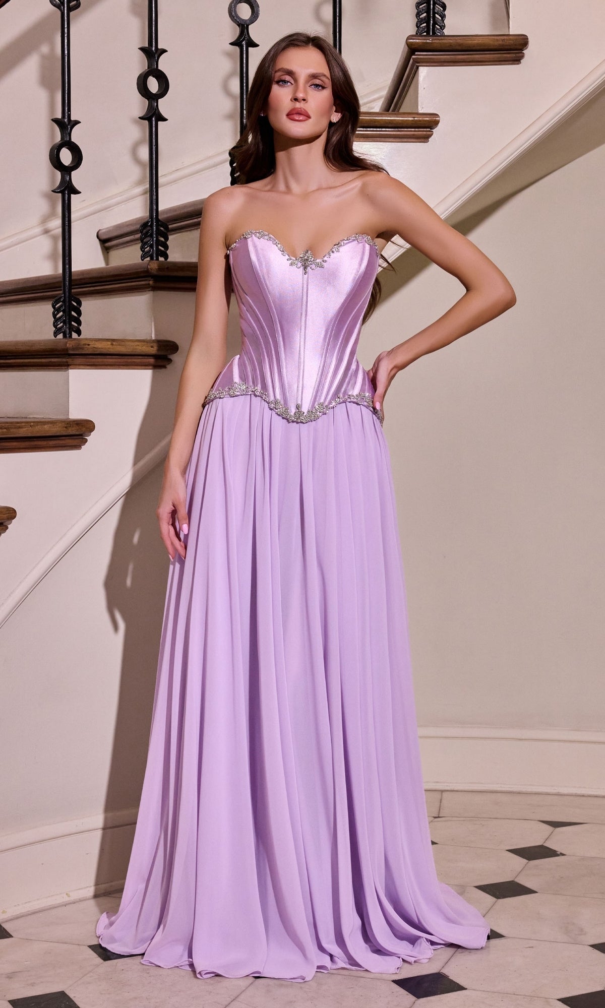 Ladivine Long Prom Dress CD668