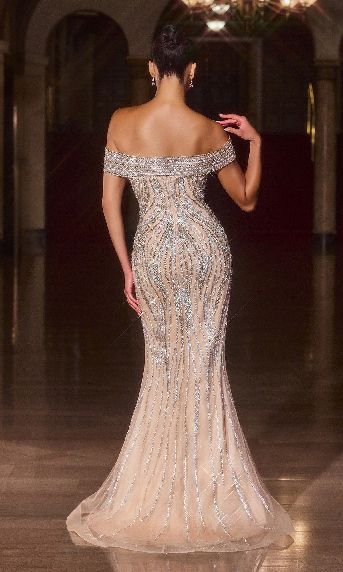 Ladivine Long Prom Dress cd674 - Image
