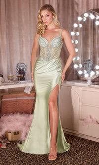 Ladivine Long Formal Dress CD686 - Image