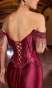 Ladivine Long Formal Dress CD688 - Image