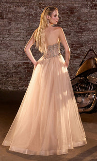 Ladivine Long Formal Dress CD721 - Image
