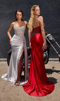 Ladivine Long Formal Dress CD722 - Image