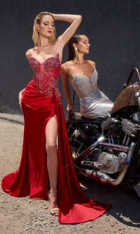 Ladivine Long Formal Dress CD722 - Image
