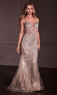 Ladivine Long Prom Dress CD763