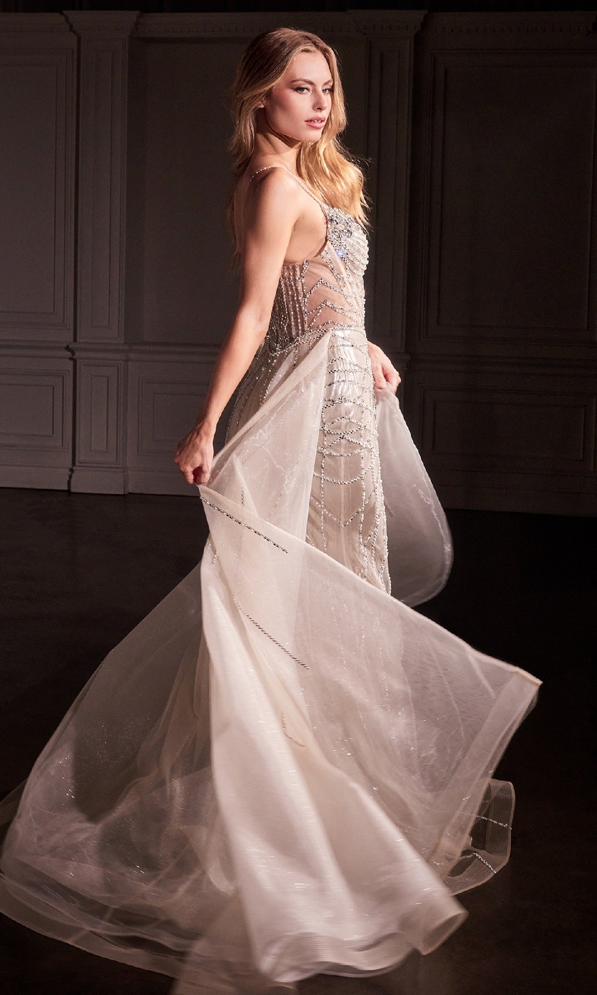Ladivine Long Prom Dress CD763