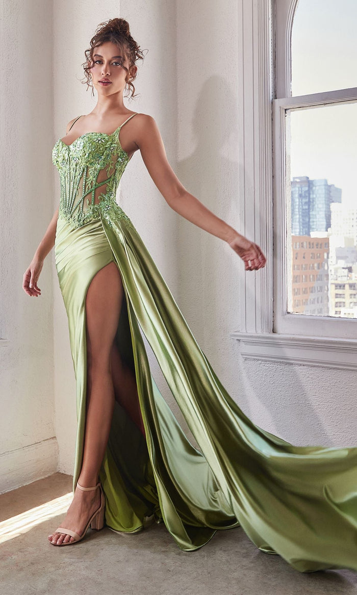 simple and elegant dress designs Prom Dress Simple But Elegant Dress Designs Long Satin Prom Dress With Keyhole Cut Out PromGirl