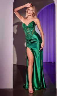 Emerald Ladivine Long Formal Dress CDS521