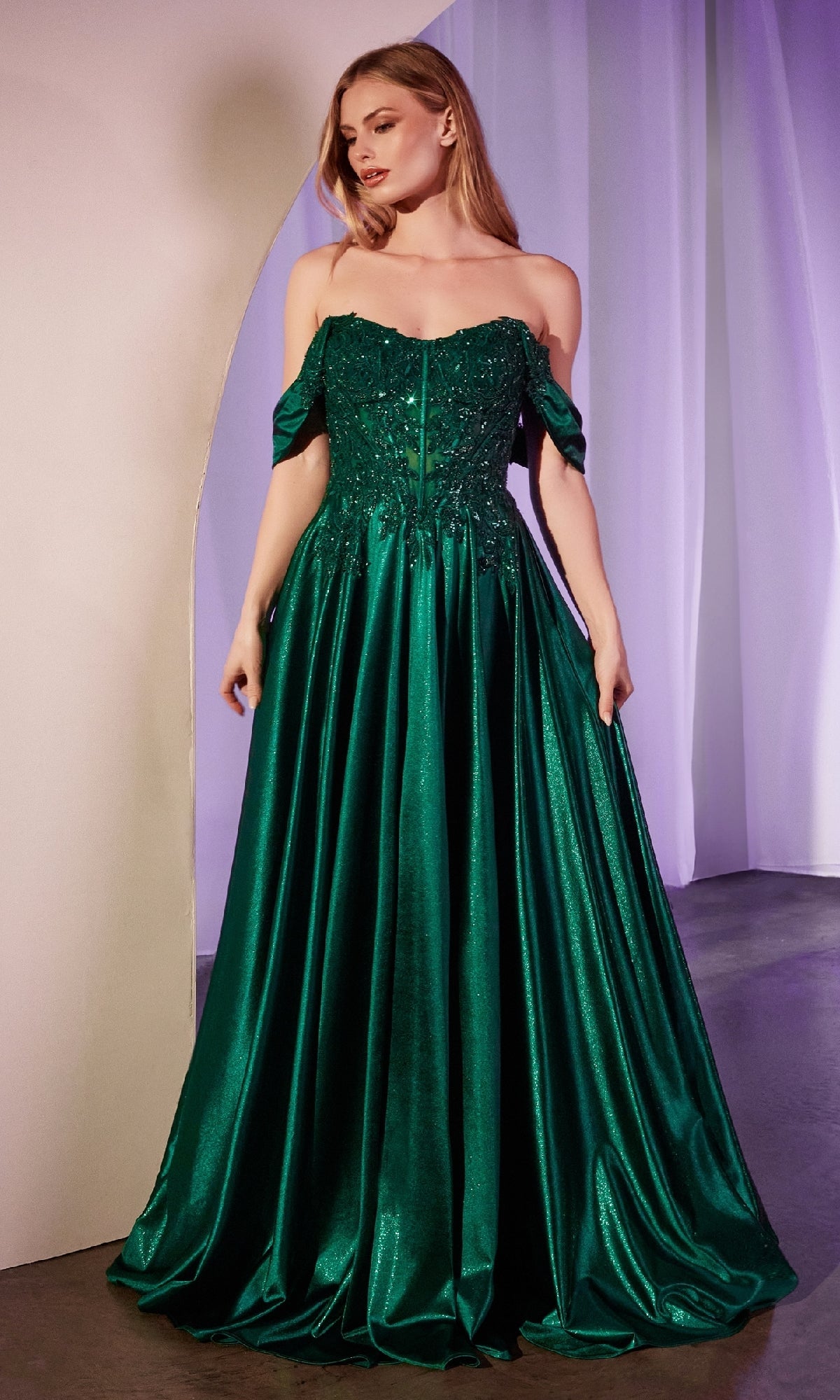Ladivine Long Prom Dress CDS525