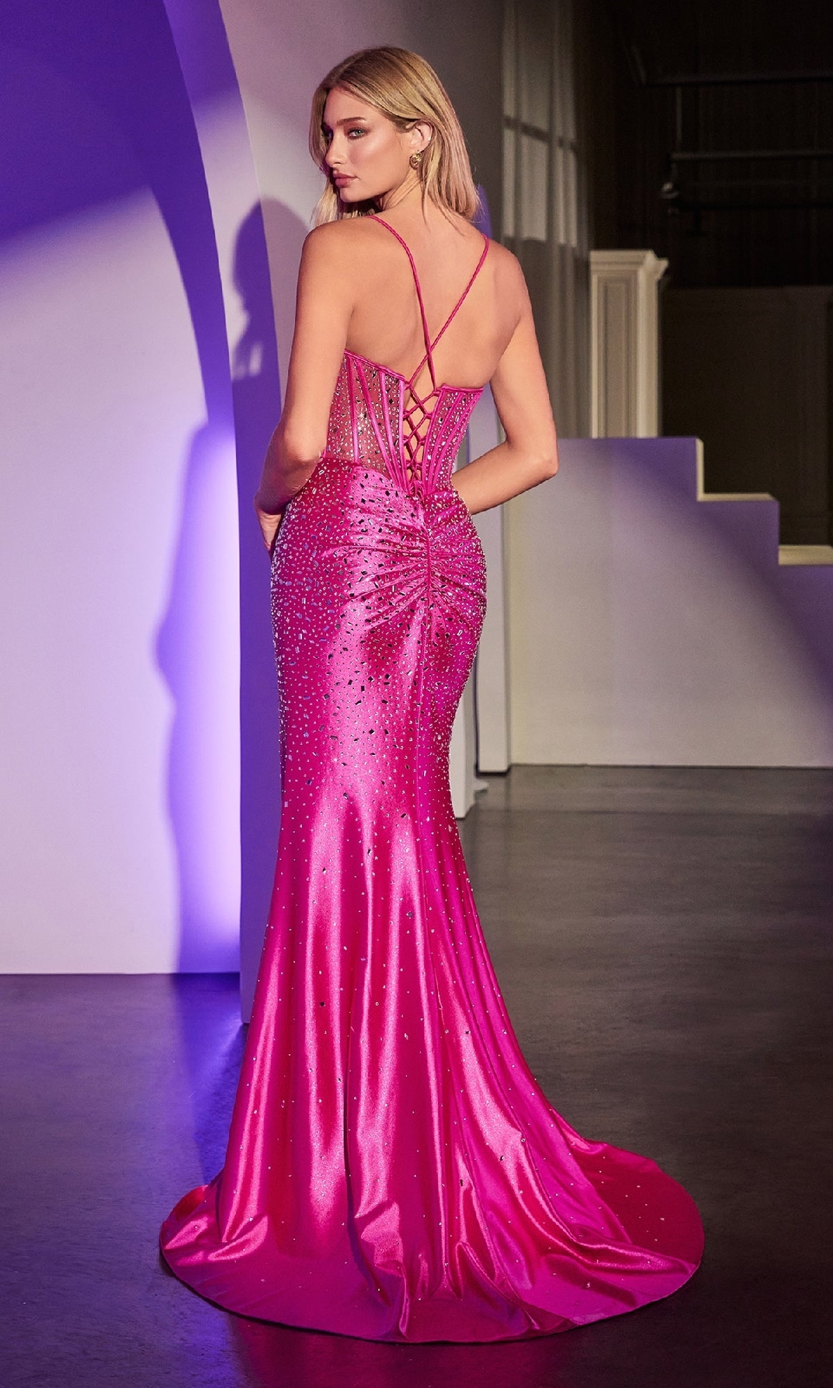 Ladivine Long Prom Dress CDS527