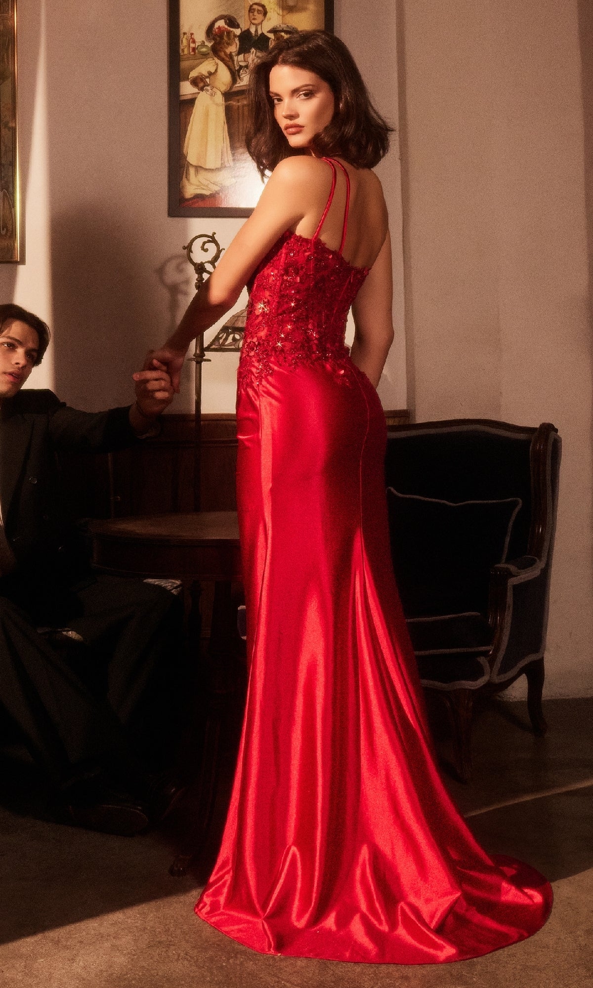 Ladivine Long Prom Dress CDS535