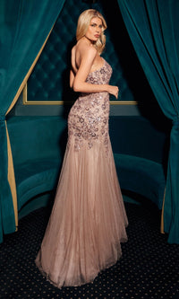 Ladivine Long Formal Dress CDs545 - Image