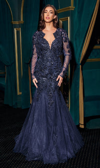 Ladivine Long Formal Dress CDs545 - Image