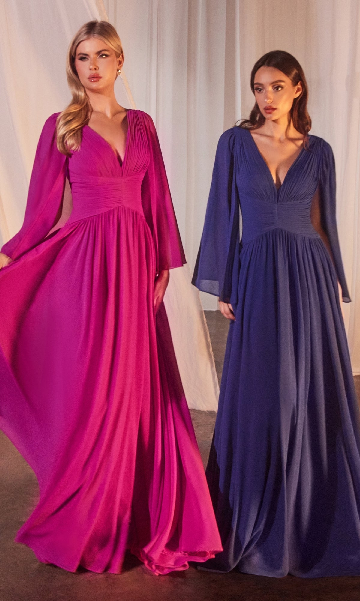 Orchid Ladivine Long Formal Dress CH028