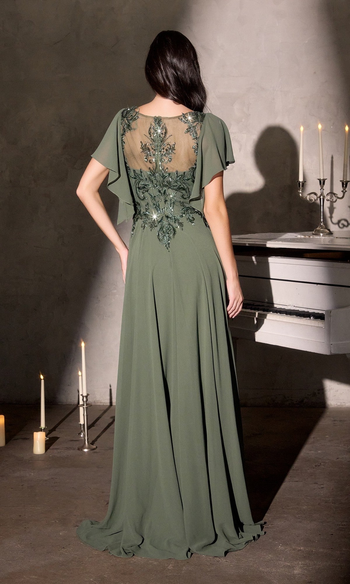 Long Formal Dress cl09 by Ladivine