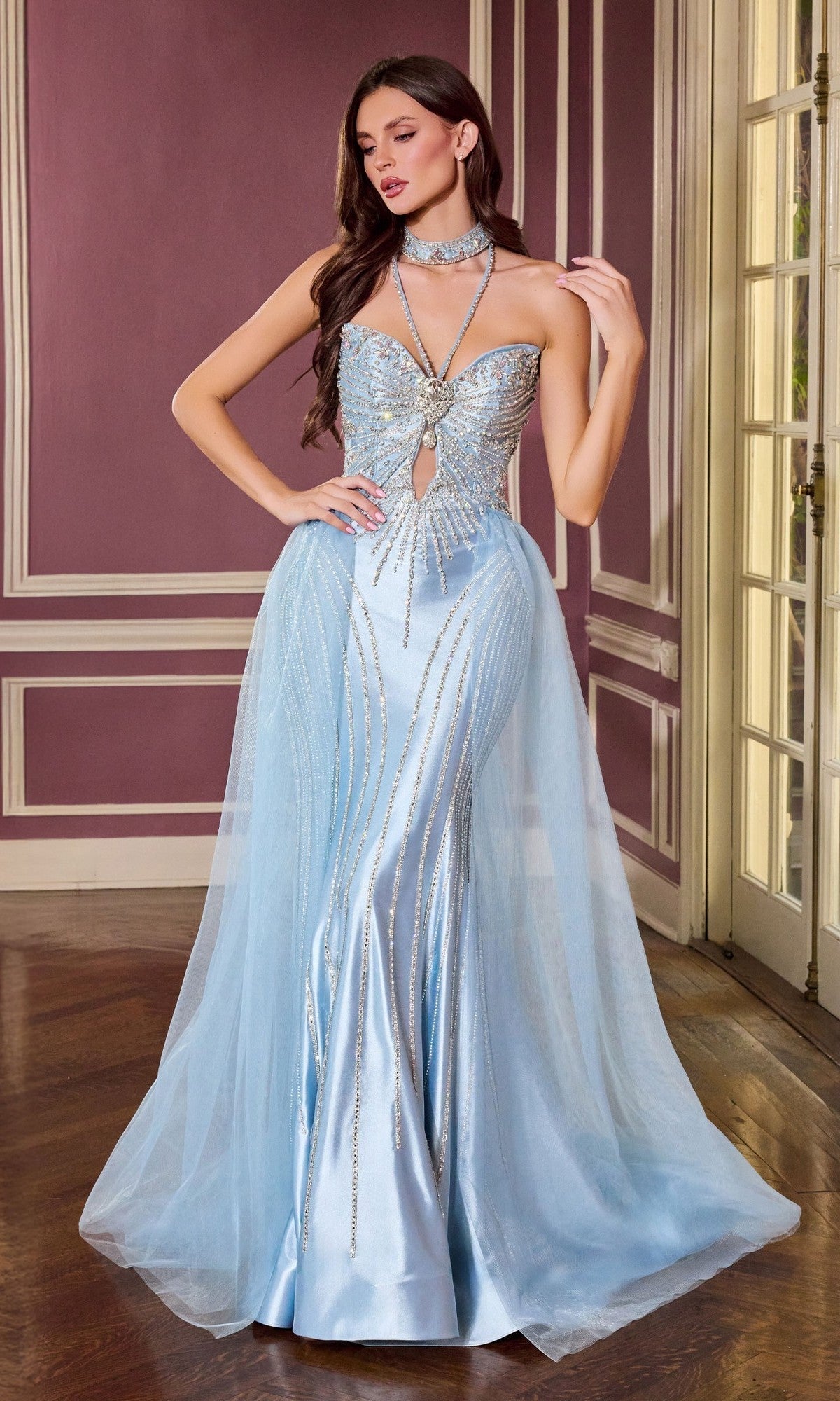 Long Prom Dress cm391 by Ladivine