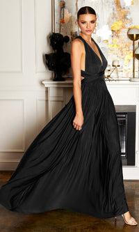 Black Amoris Long Prom Dress CV01