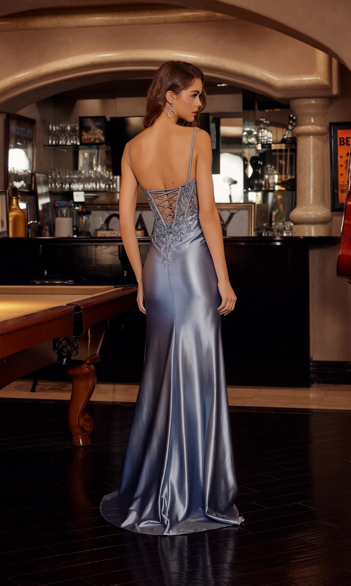 Nox Anabel Long Prom Dress d1766 - Image