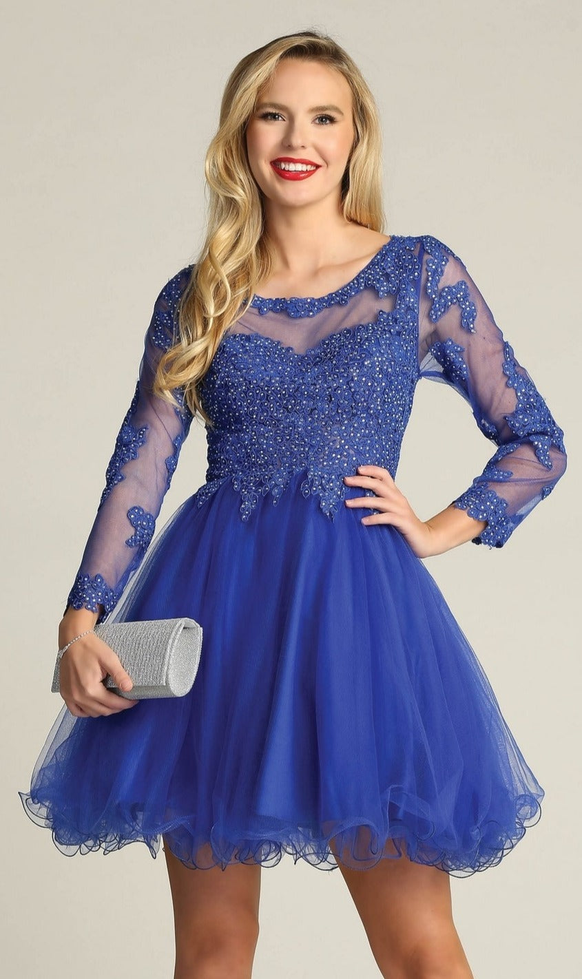 royal blue babydoll dress Baby Come Back (Final Sale) XL Features a sleek silhouette thats both flattering and comfortable Electric Blue sequin print babydoll